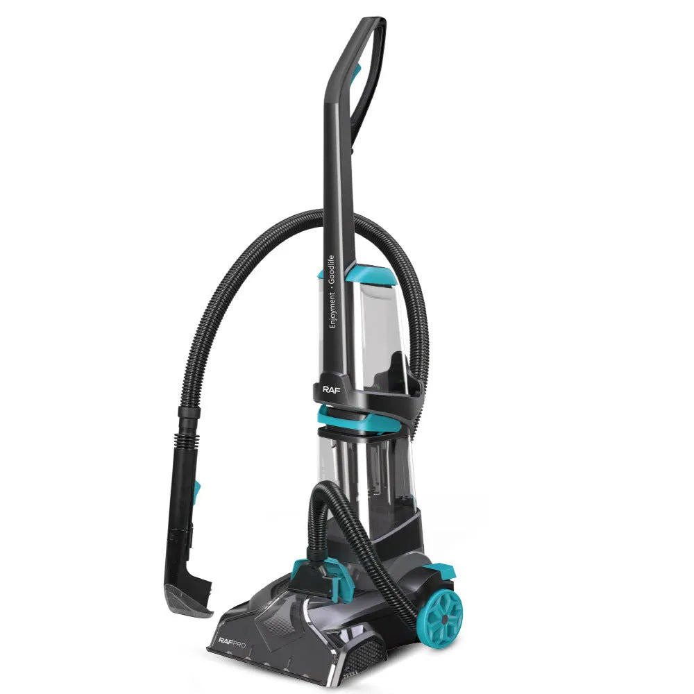 Two-in-one mechanical floor sweeper with mopping and washing functions in R8671 colour