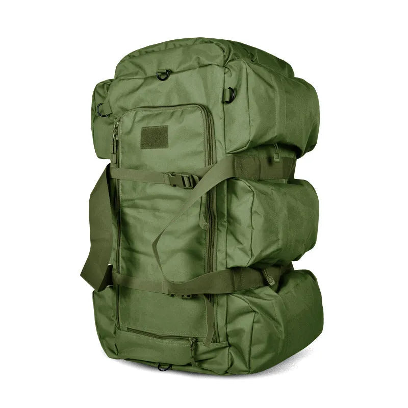 Outdoor sports multifunctional mountaineering tactical backpack in Oxford cloth camouflage pattern