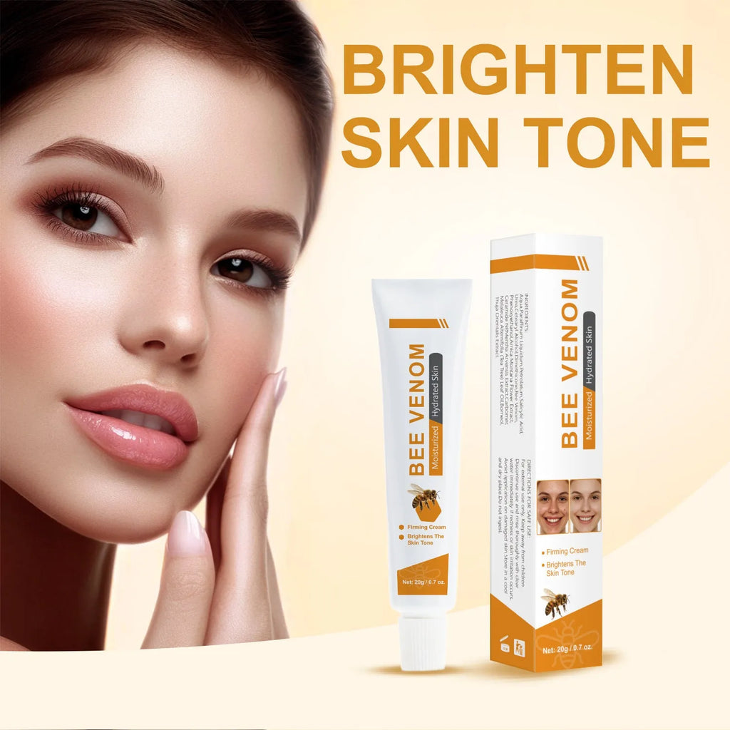 20g BEE facial and neck moisturising cream tube for daily skin hydration