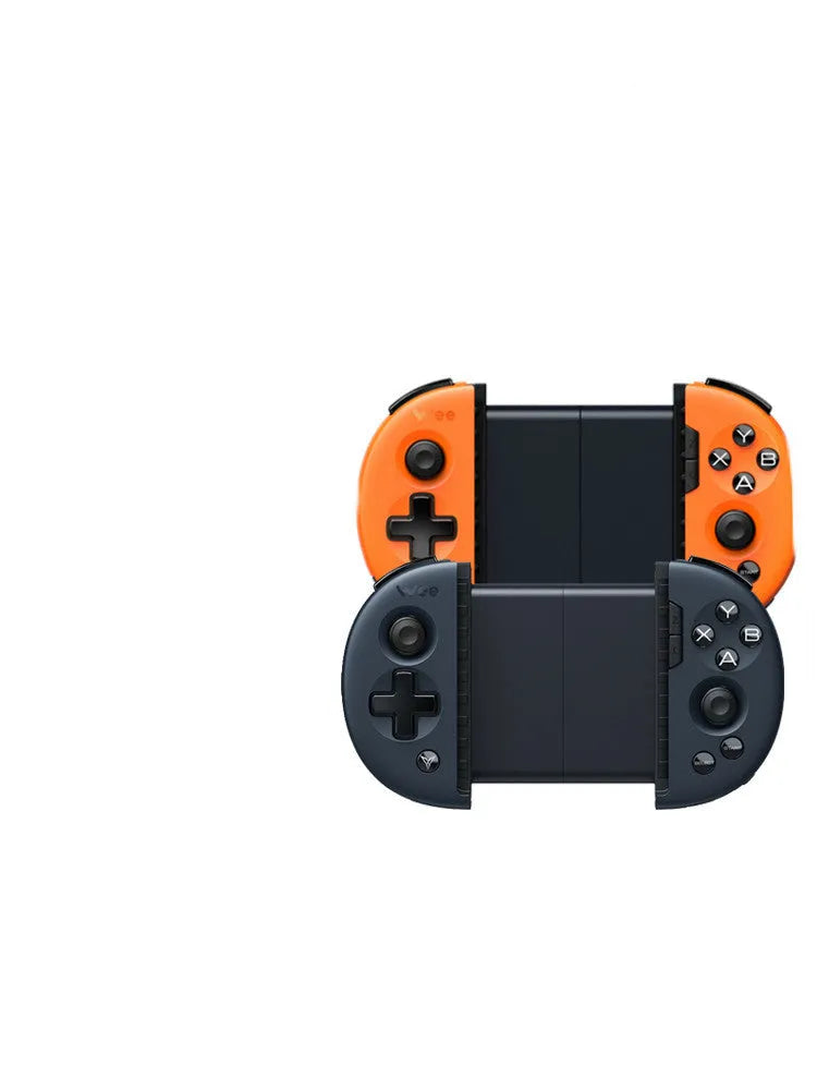 Feizhi Wee2T mobile gaming handle in midnight blue with USB cable and stretchable design