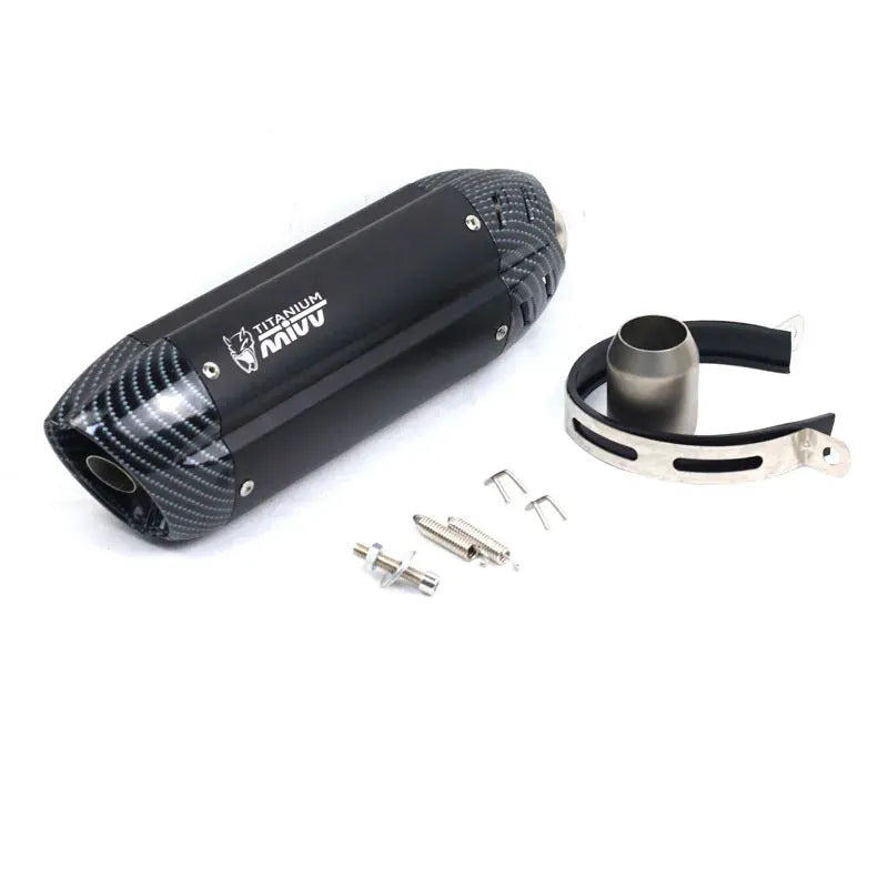 Stainless steel motorcycle exhaust modification pipe with hexagonal shape