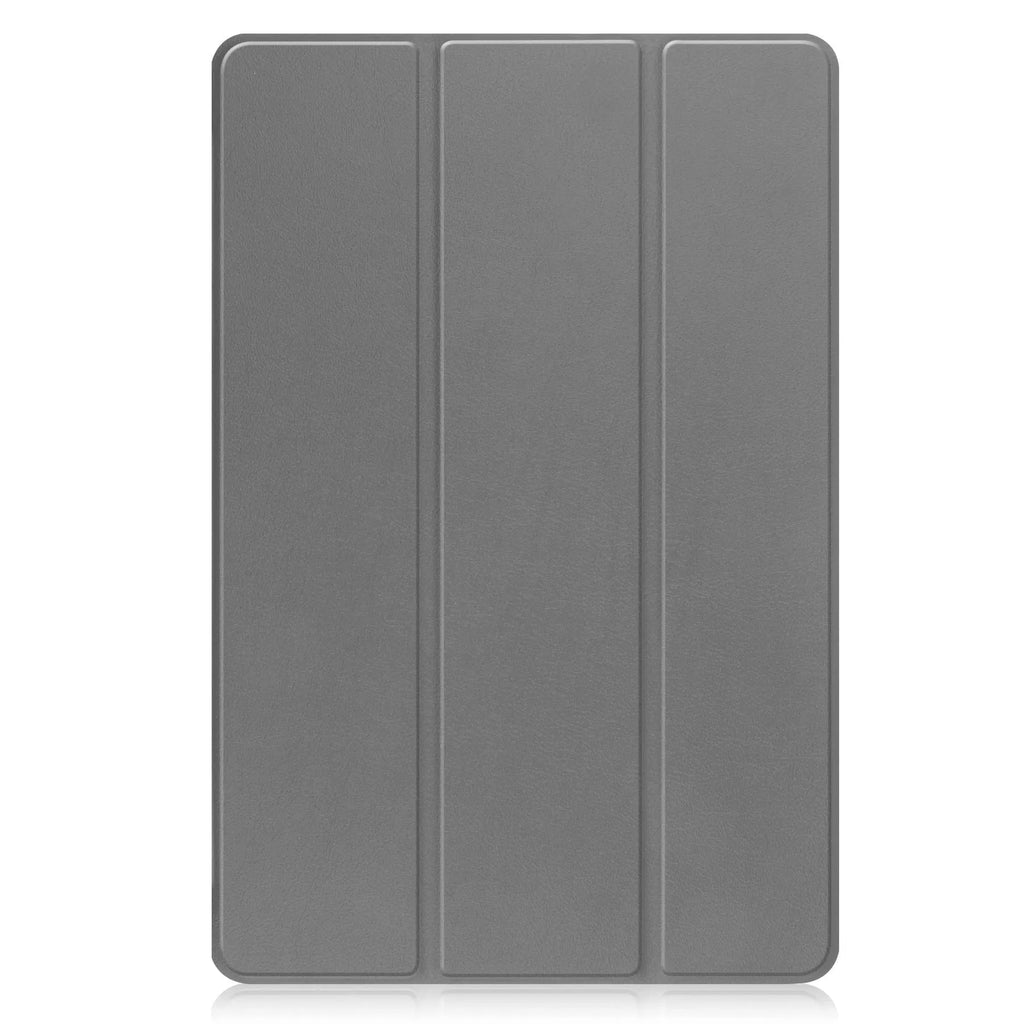 Ultra thin anti drop protective case for Xiaomi Tablet 5 Pro 12.4, tri-fold hard shell, black, front view