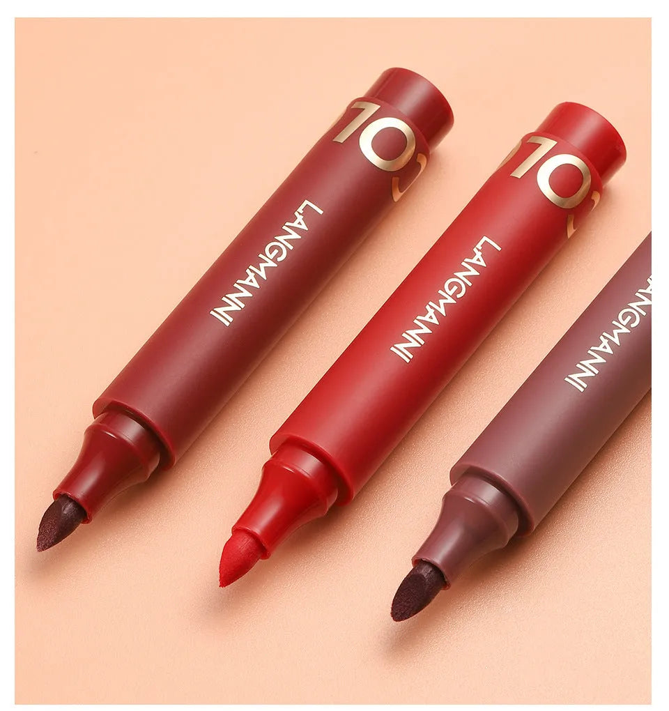Liquid lip liner waterproof lifting 3ml in three colour styles for defined lip contour