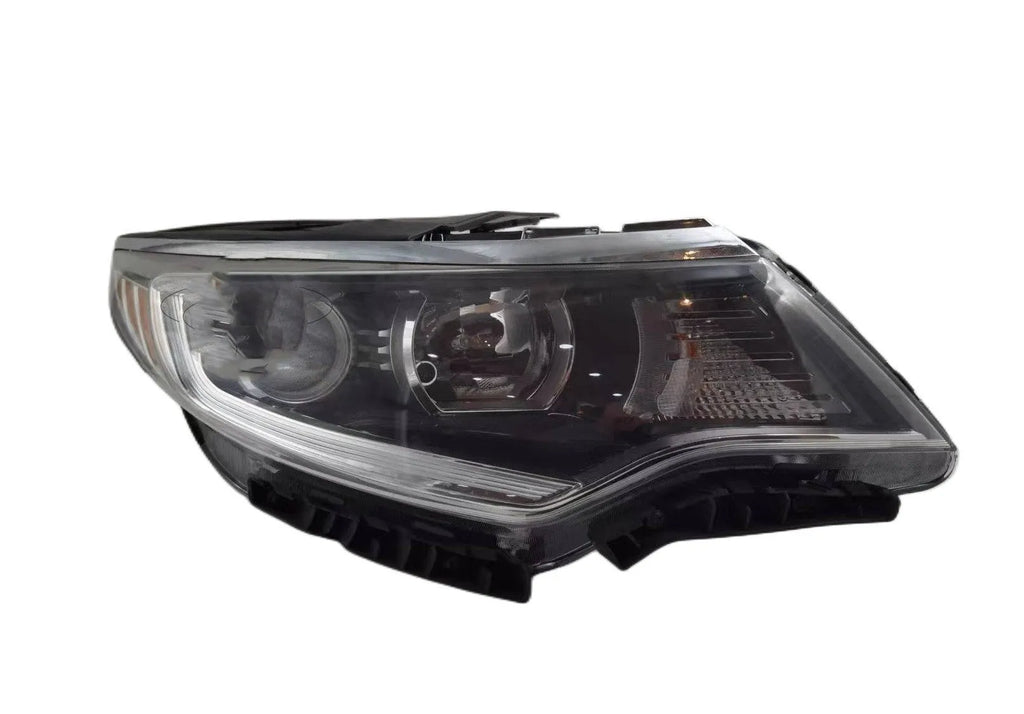 K5 16 headlight lamp shade in transparent PC with PC and PP materials, 12V 55W, single unit