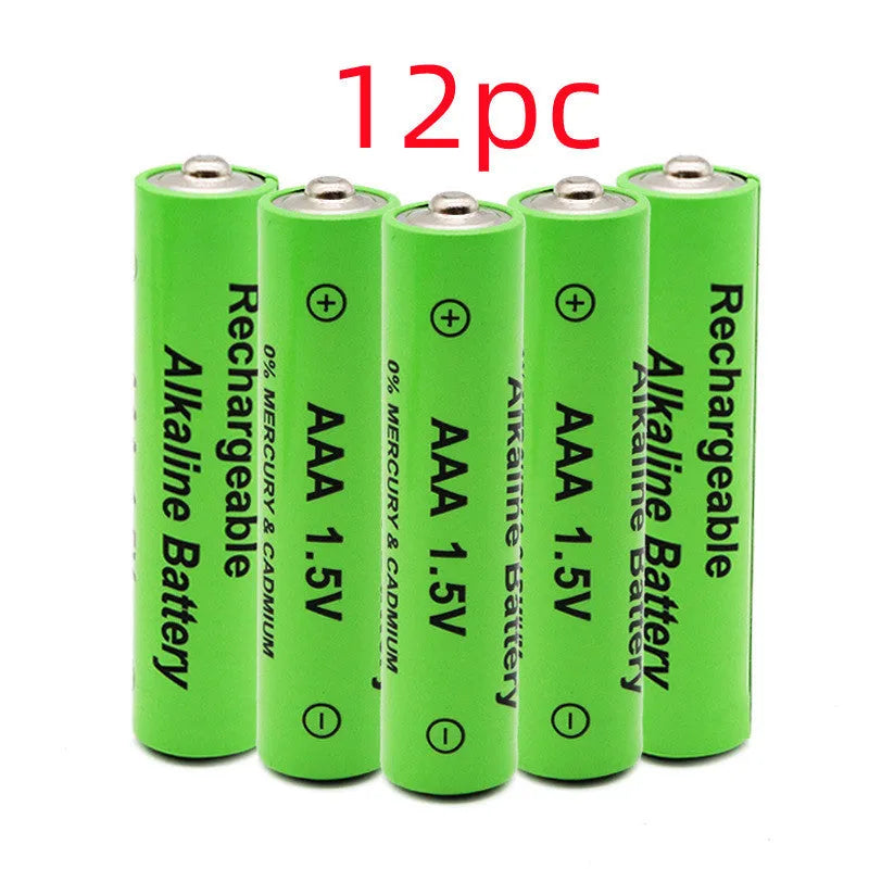 High capacity 3000mAh rechargeable AA alkaline battery pack