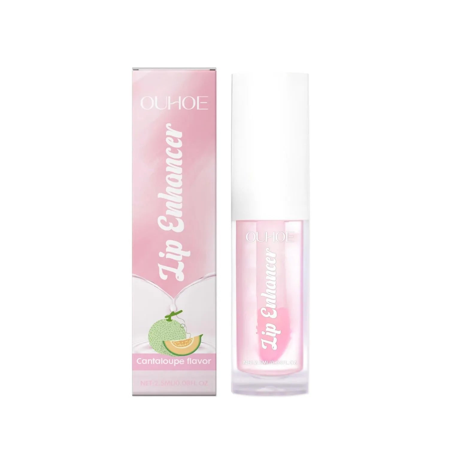 Moisturising lip oil in six fruit flavours with grape seed oil and ceramide for hydrated lips