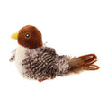 Interactive cat toy electric squeaky simulation bird plush with feather catnip for kittens