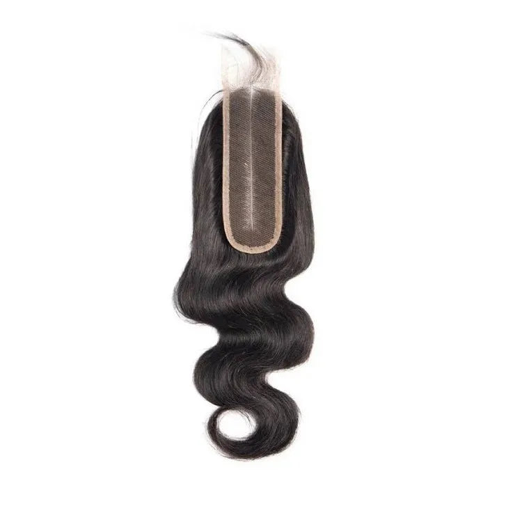 Natural colour straight human hair women's wig shown on a stand, available in lengths from 8 to 20 inches.
