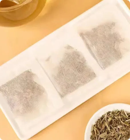 Verbascum Thapsus tea 20 packs, 60g total weight, mullein leaf herbal tea bags in individual wrappers
