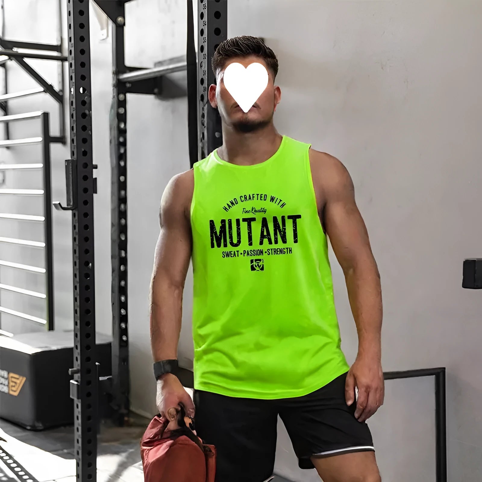 Men's loose waistcoat training sleeveless shirt in polyester fabric with multiple colour options