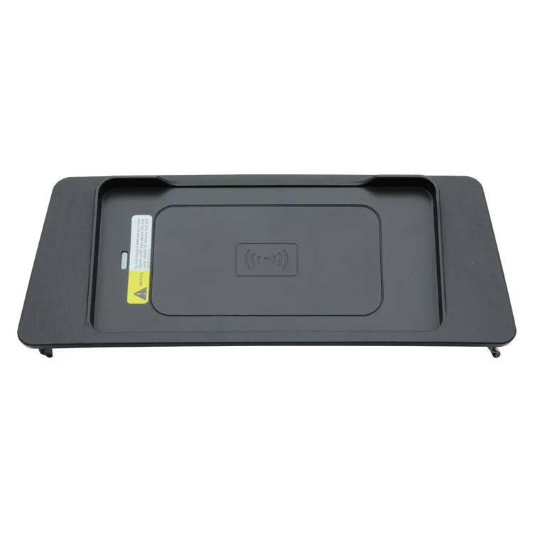 Automatic induction car wireless charger 15W fast charge black with 12V input