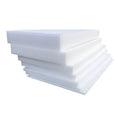 White high-density EPE pearl cotton foam board measuring 2 metres by 1 metre with 10mm thickness