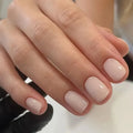 Solid colour MY119 plastic nail art decorations set in cute style for ladies