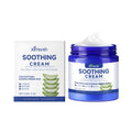 114g jar of Skin Soothing Moisturizing Cream with mint seaweed aloe and oats active ingredients