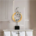 European style synthetic resin phoenix ornament craft in selected colour and size configuration