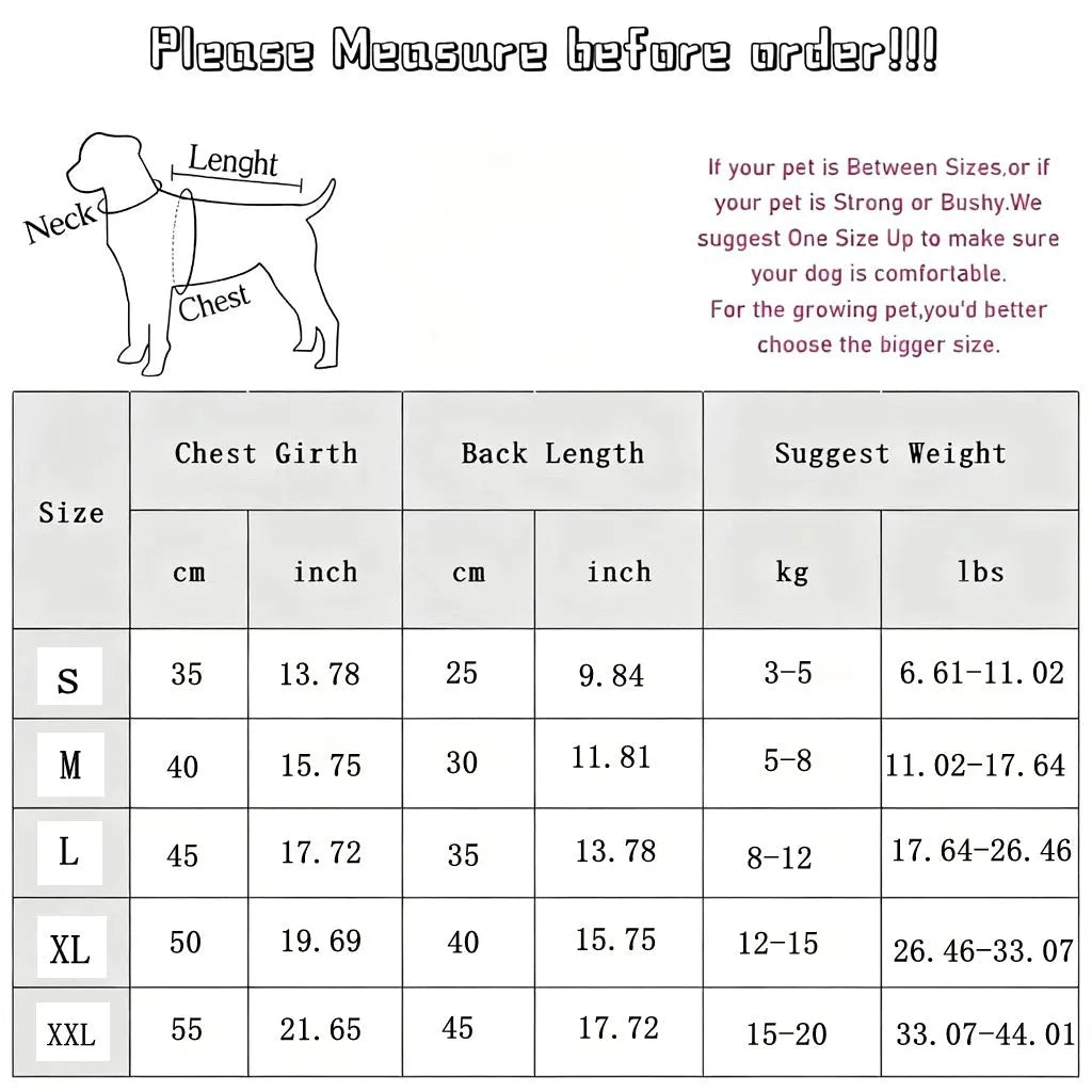 Four-legged fleece jacket for cats and small dogs in colour block design with badge patch, showing front zipper and elastic cuffs.