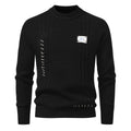 Men's loose fit pullover sweater in beige, Modal and rabbit hair blend, ribbed hem, available in sizes M to 3XL