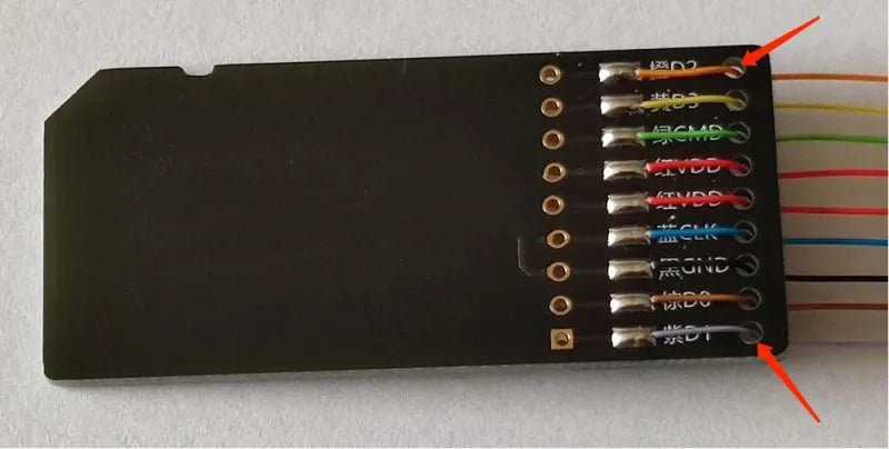 EMMC read/write tool for car audio host maintenance on BMW, Audi, Mercedes, Porsche vehicles.