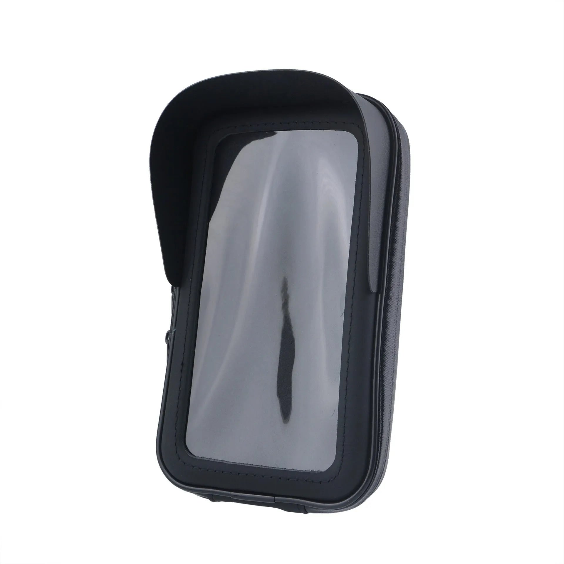 XL waterproof bicycle phone bag in PU leather for 6.5 inch mobile phones on handlebars