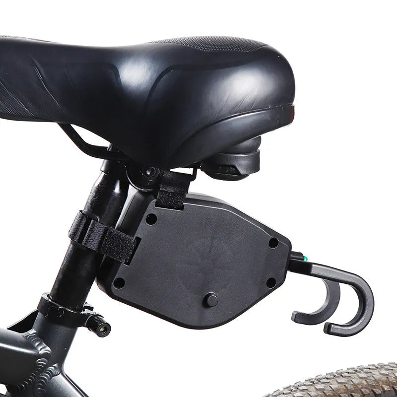 Black plastic bicycle trailer tow rope for mountain bike child trailer attachment