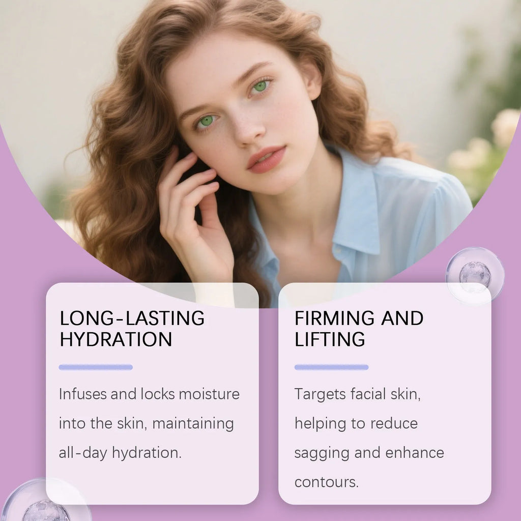 60g jar of moisturising firming lifting cream containing retinol, hyaluronic acid and nicotinamide