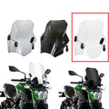 Transparent grey black glass motorcycle windshield universal fit for Kawasaki Yamaha Honda Ducati