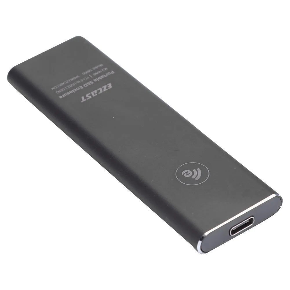 M.2 NVMe mobile hard disk box with USB 3.1 Gen2, PCIe interface, supporting 2280 SSD