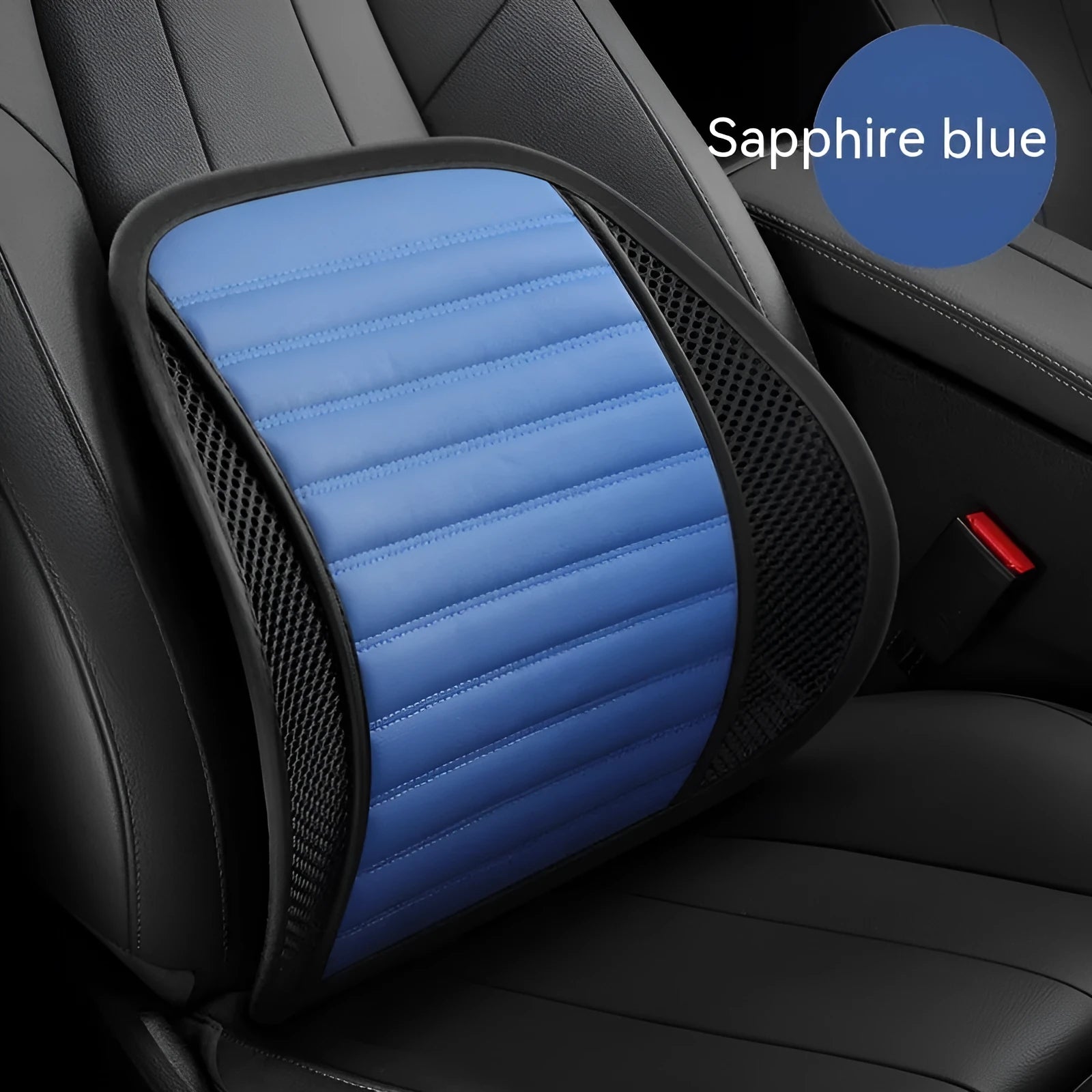 Memory foam lumbar support cushion for car seats in five colour options