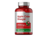Bottle of 150 apple vinegar dietary supplement capsules