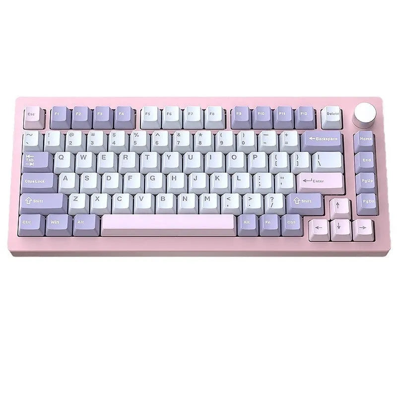 Heiji Snake mechanical keyboard kit with aluminum case showing key puller, switch puller, USB receiver, and data cable
