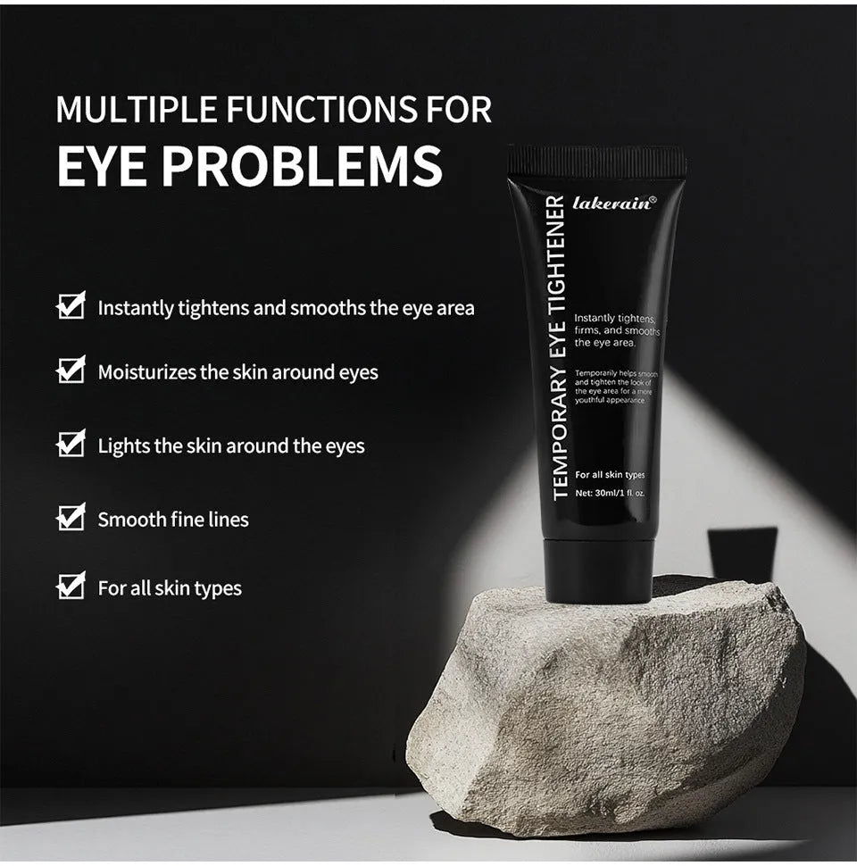 Women's moisturising eye cream 30ml pot with temporary tightening formula