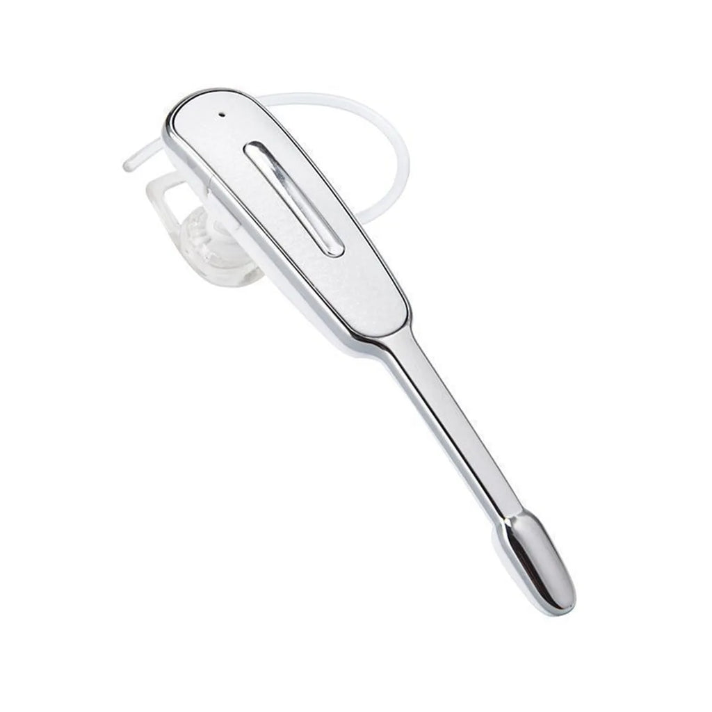 Leather pattern single-sided mono Bluetooth headset in Black Silver with call and NFC functions
