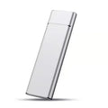 6TB external mobile hard disk with metal shell in black, blue, orange, red, or silver colour options