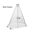 Reusable square plastic plant bell jar in green with ground nail for garden frost protection