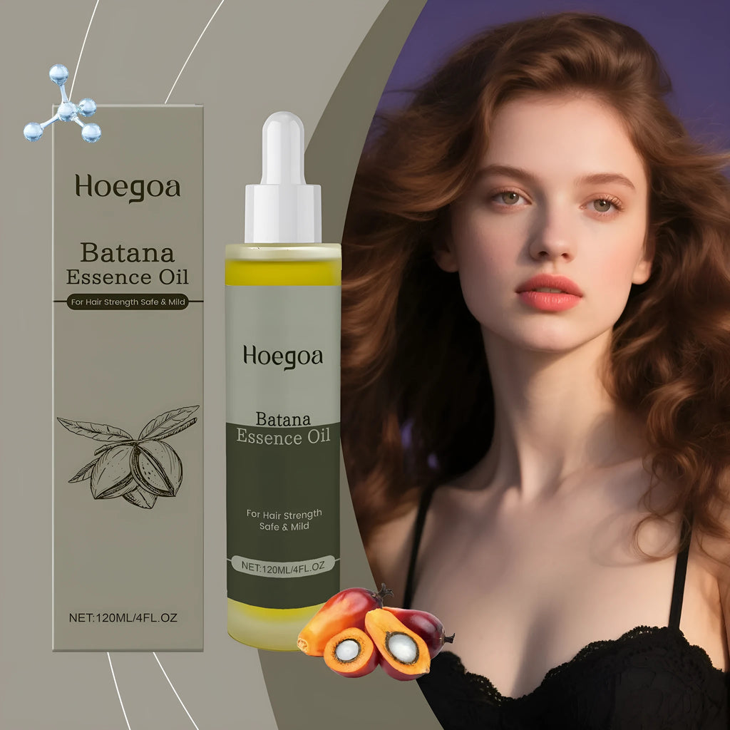 Platthana Secret Hair Essential Oil bottle, 120ml capacity, for daily scalp massage and hair care.