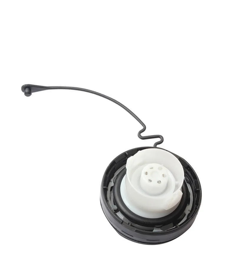 Toyota snap-type replacement fuel tank cap with plastic construction