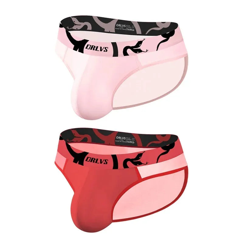 Men's solid colour cotton modal boxer shorts laid flat showing low-waist design