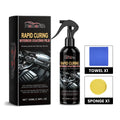 Rapid curing interior coating film 3.9x18cm refurbishing agent with lanolin and aloe extract
