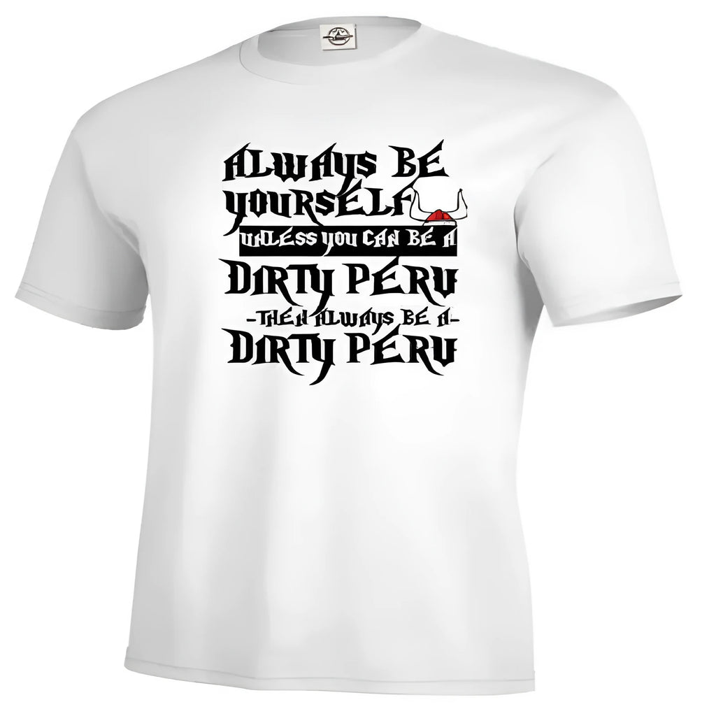 Men's solid colour white printed short sleeve polyester pullover top casual wear
