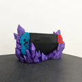 3D printed PLA U-shaped bracket decoration in purple, red and blue, and white colour options