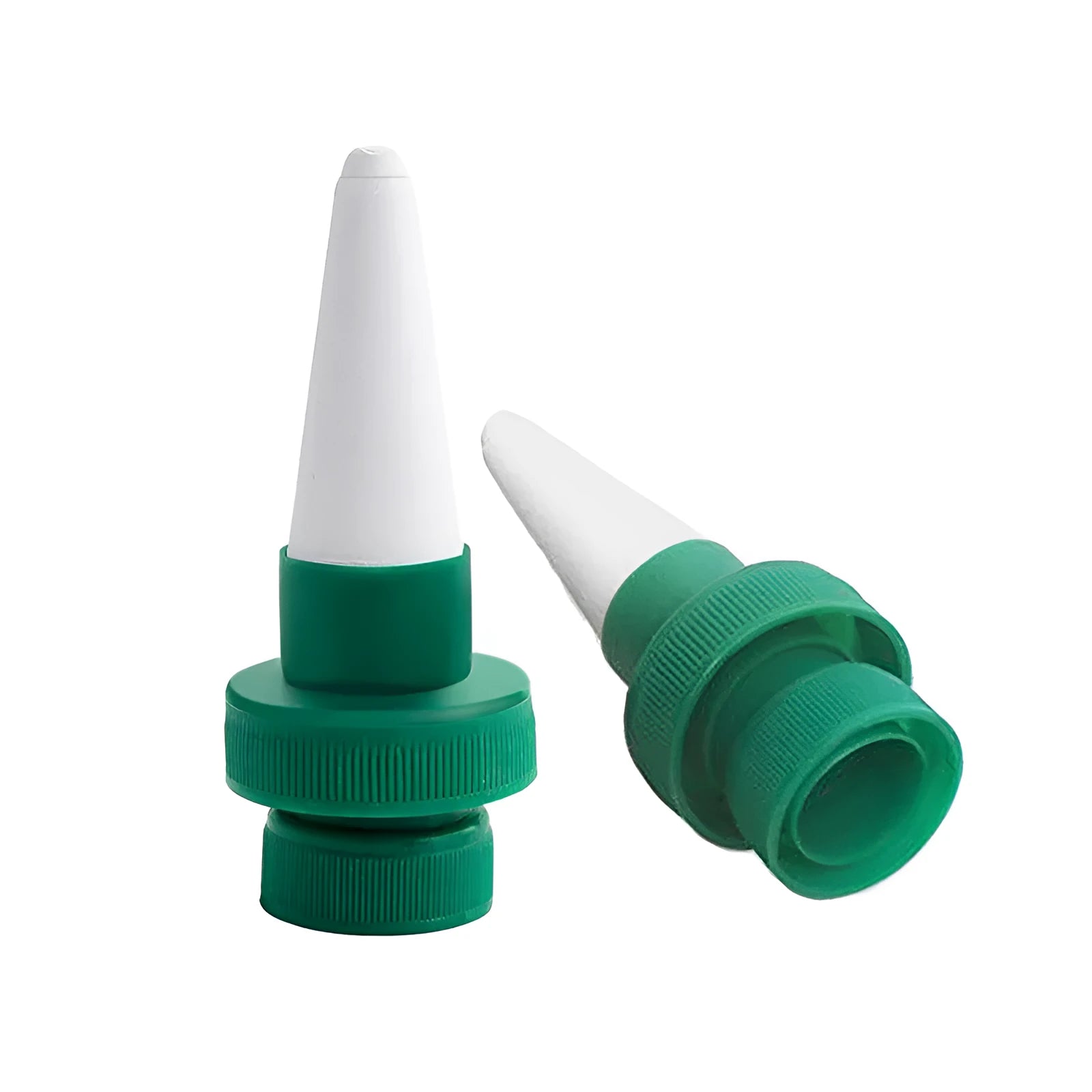 Green ceramic plant water dripper for cola bottle automatic irrigation system