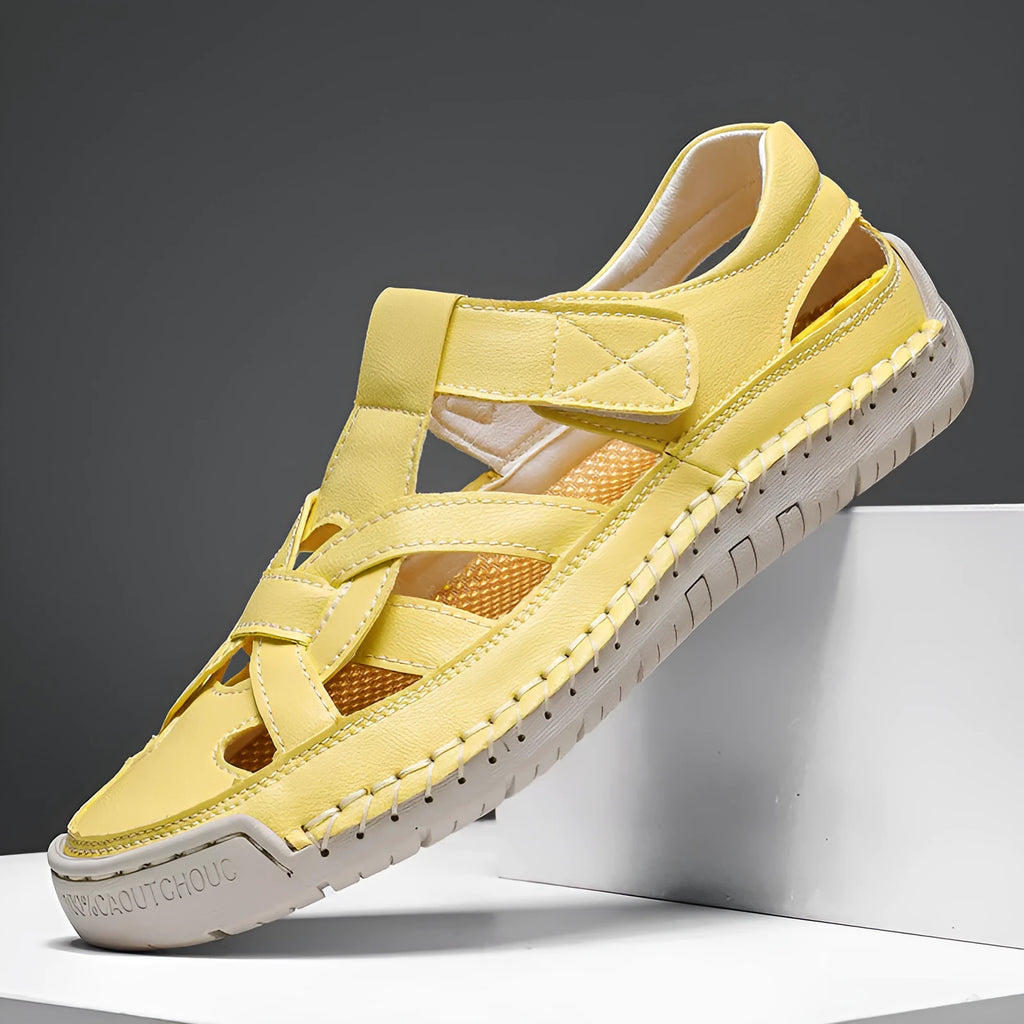 Women's casual lightweight shoes with Velcro fastening and soft rubber soles in multiple colour options