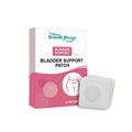 Pack of four Bladder Care Patches with ingredients ginger, mint and aloe vera.