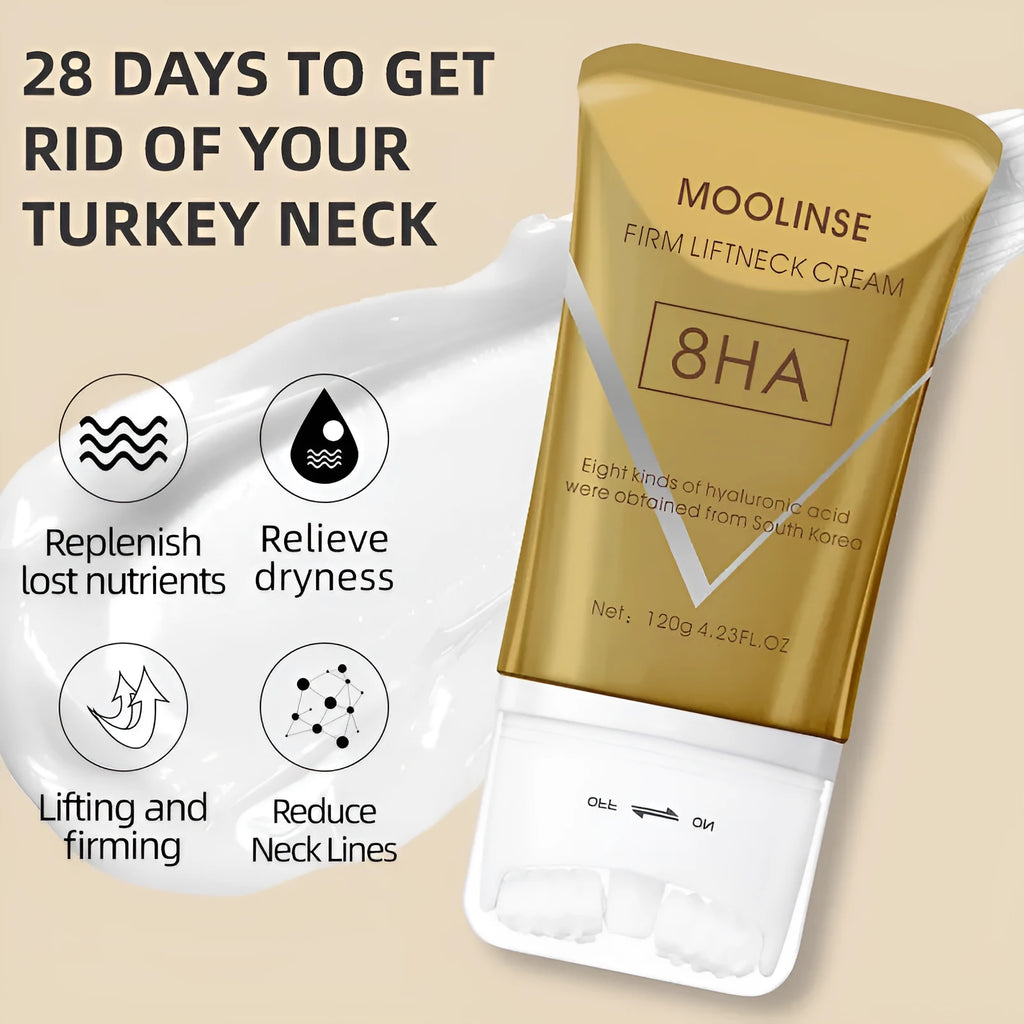 120ml neck firming massage cream bottle for all skin types with lifting and tightening properties