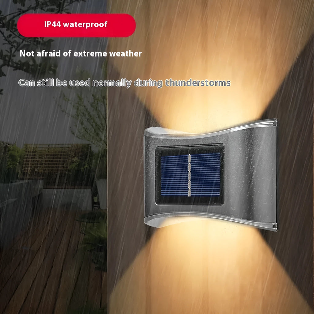 Stainless steel outdoor wall spotlight 5W IP65 for courtyard garden pathway
