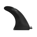 SUP paddle with large removable fish fins, plastic construction, for water dispenser use
