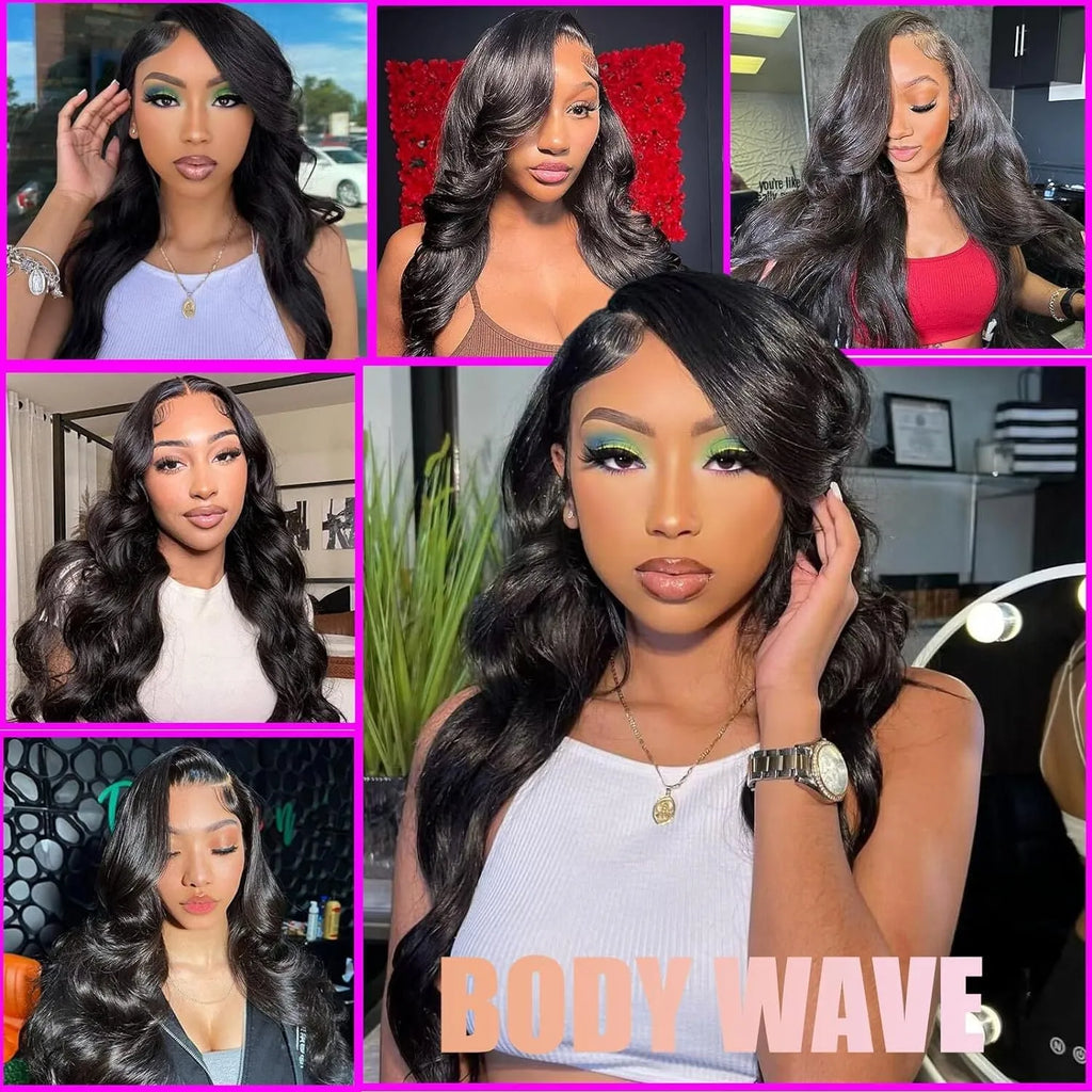 Black M1613 synthetic curly wig showing 22-inch length and natural wave pattern on a mannequin head