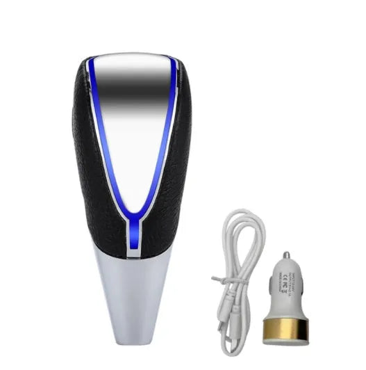 Car shift lever light accessory with touch sensor LED in red blue white for GM universal fit
