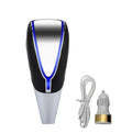Car shift lever light accessory with touch sensor LED in red blue white for GM universal fit