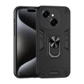 360 bracket phone case for Tecno models in black, blue or green, PC back cover with airbag and invisible bracket
